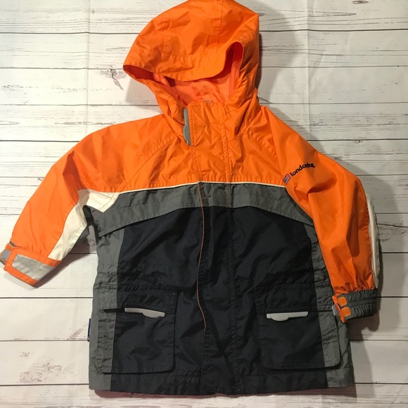 London fog windbreaker jacket 2t blue orange - Picture 1 of 4